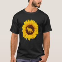 Fox For Women Men Prairie Vixen Animal Sunflower