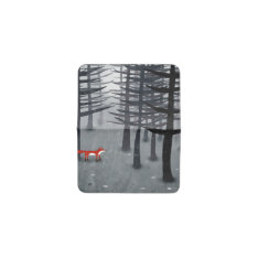 Fox Forest Art Card Holder at Zazzle