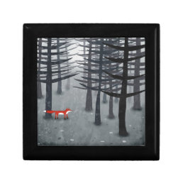 Fox Forest Art Gift Box
