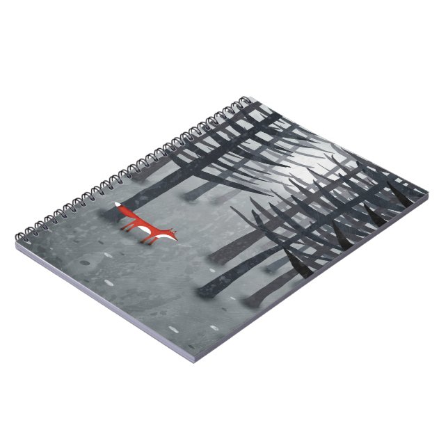 Fox Forest Art Notebook (Left Side)