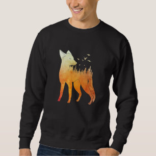 Fox forest fox hunter hunting Fox  2 Sweatshirt