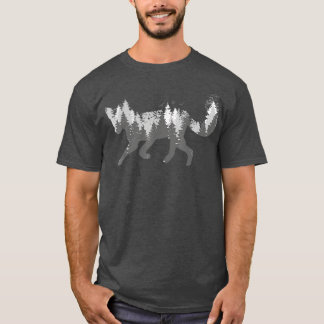 Fox Forest Nature Outdoor Hiking Camping Hunting G T-Shirt