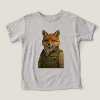 Fox Forest Ranger – Bella+Canvas Toddler Tri‑Blend T-shirt
