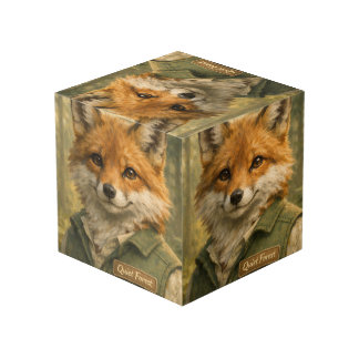 Fox Forest Ranger Woodland Photo Cube