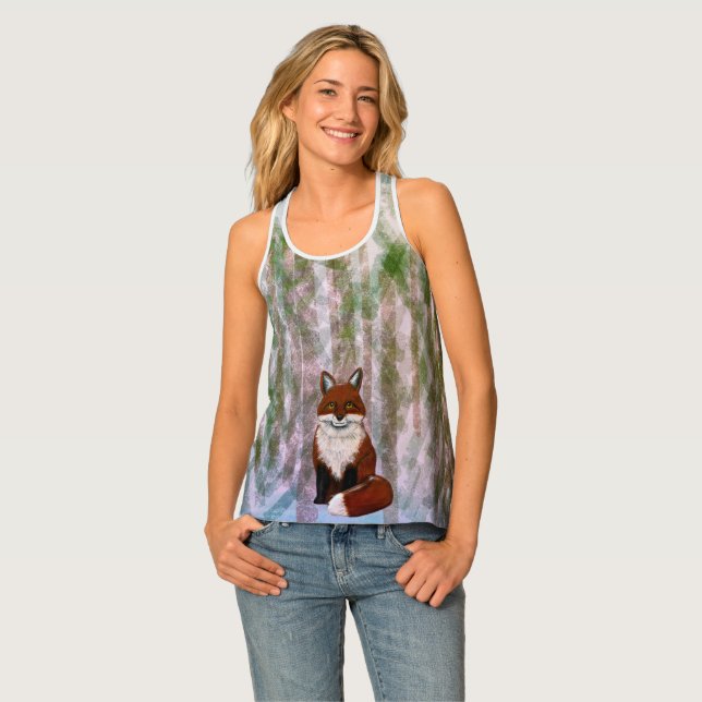 Fox Forest Tank Top (Front Full)
