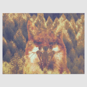 Fox forest Tissue Paper