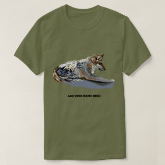 Fox Foxies Grey Fox Gray Fox T shirts