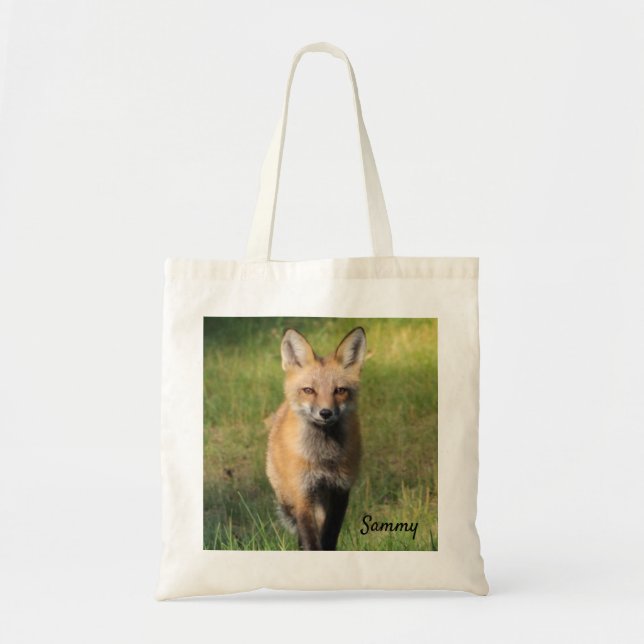 Fox Friend Tote Bag (Front)