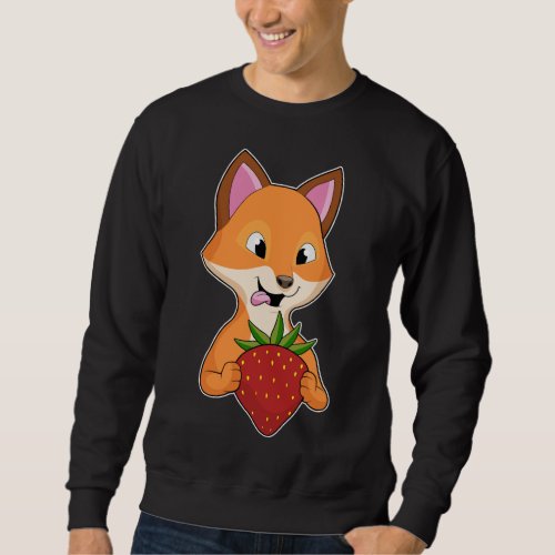 Fox Fruit Strawberry Sweatshirt