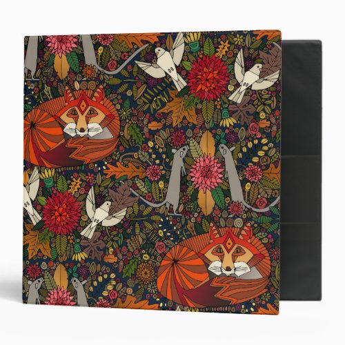 fox garden 3 ring binder