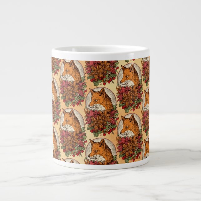 Fox Giant Coffee Mug (Front)