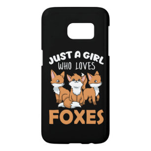 Fox Gifts Women Fox Gifts Girls Fox Lover Fox Samsung Galaxy S7 Case