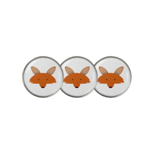 Fox Golf Ball Marker