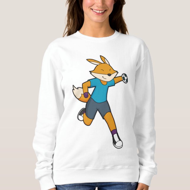 Fox Handball player Handball Sweatshirt (Front)