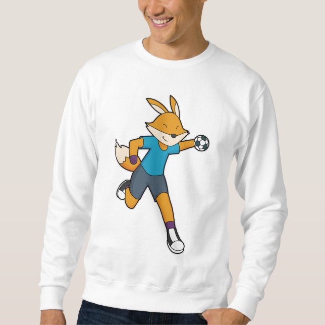 Fox Handball player Handball Sweatshirt (Front)