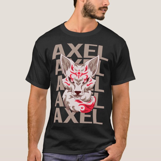 Fox Head - Axel Name T-Shirt (Front)