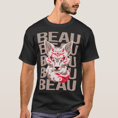Fox Head _ Beau Name T_Shirt