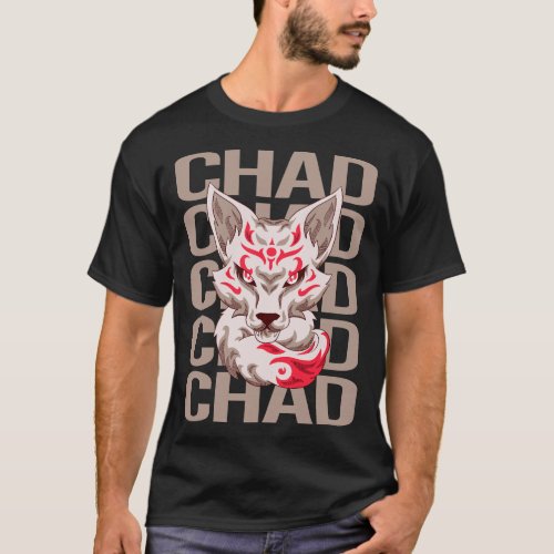 Fox Head _ Chad Name T_Shirt