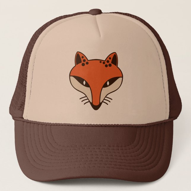 Fox Head Trucker Hat (Front)