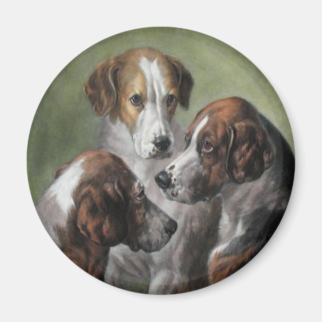 Fox Hounds Magnet (Front)