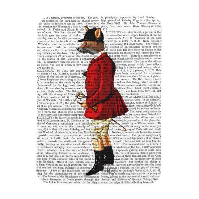 Fox Hunter 1 2 Magnet (Vertical)