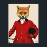 Fox Hunter 2 Portrait 2 Postcard<br><div class="desc">Transportation & Travel</div>