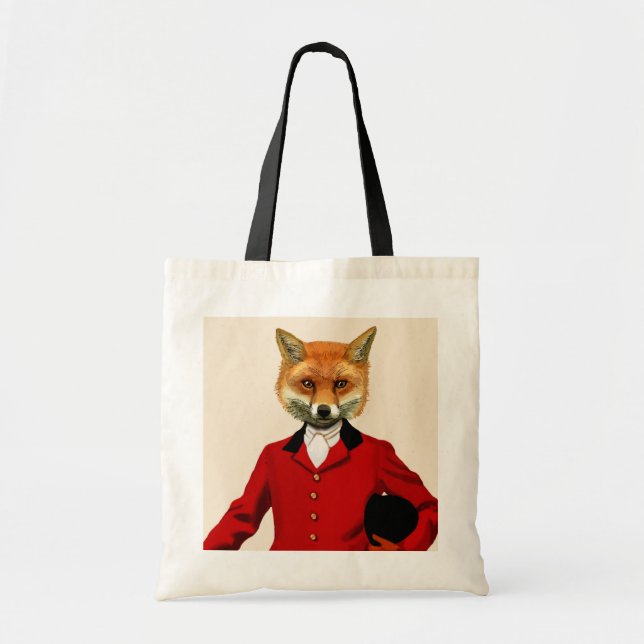 Fox Hunter 2 Portrait 2 Tote Bag (Front)