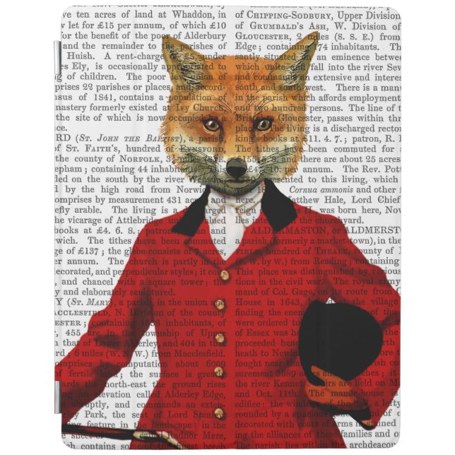Fox Hunter 2 Portrait iPad Air Cover (Front)