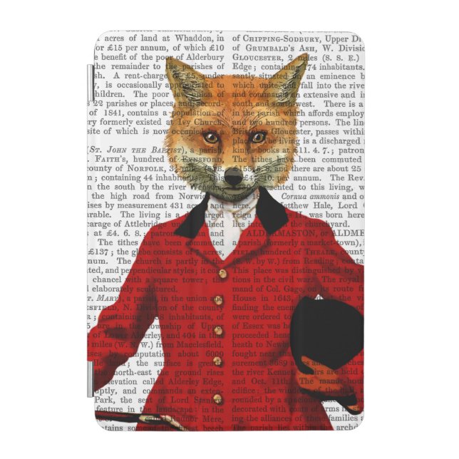Fox Hunter 2 Portrait iPad Mini Cover (Front)