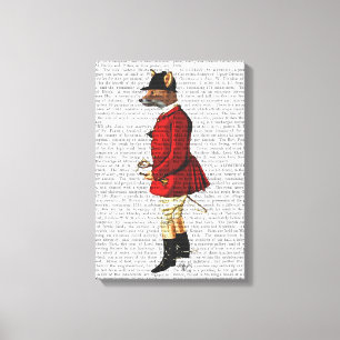 Fox Hunter Canvas Print