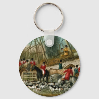 Fox Hunting 1 Keychain