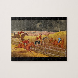 Fox Hunting', Henry Alken_Engravings Jigsaw Puzzle