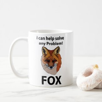 Fox I Can Help Solve Any Problem Funny Fox