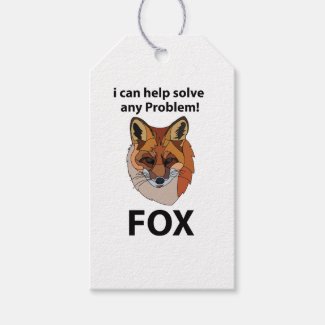 Fox I Can Help Solve Any Problem Funny Fox