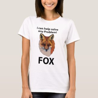 Fox I Can Help Solve Any Problem Funny Fox