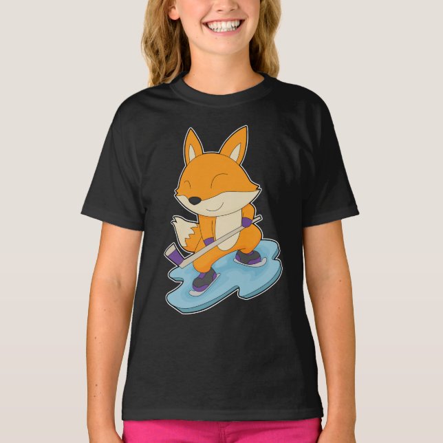 Fox Ice hockey Ice hockey stick T-Shirt (Front)