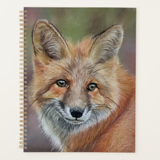 Fox illustration daily planner