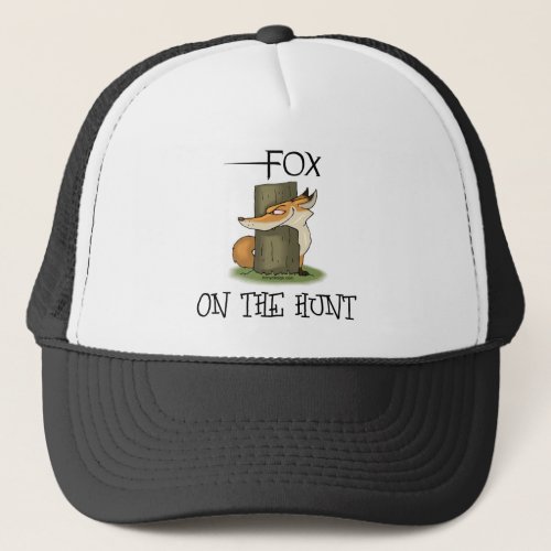 Fox Image Trucker Hat