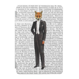 Fox In Evening Suit Full iPad Mini Cover