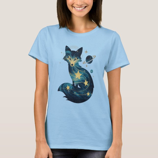 Fox In Mountain T-Shirt (Front)