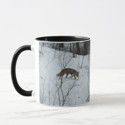 Fox in Snow Mug