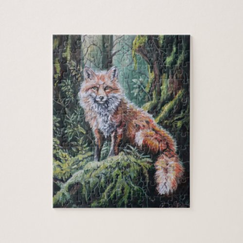 Fox in the Forest Jigsaw Puzzle