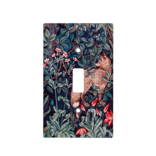 Fox in The Forest William Morris Light Switch Cover