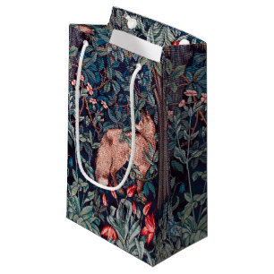 Fox in The Forest, William Morris Small Gift Bag