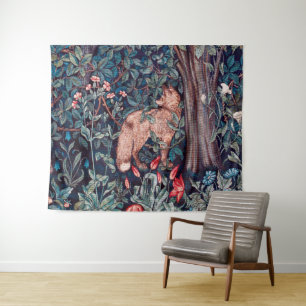 Fox in The Forest, William Morris Tapestry