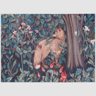 Fox in The Forest, William Morris Tissue Paper
