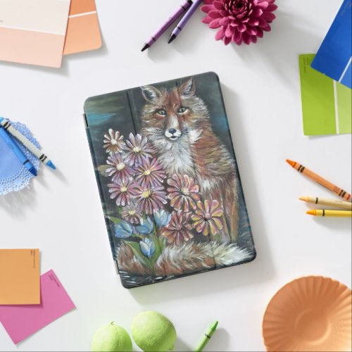 Fox in the garden iPad air cover