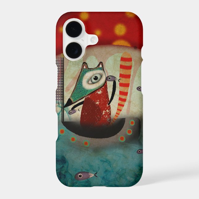 fox iphone case (Back)