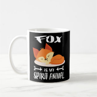 Fox Is My Spirit Animal Funny Gift Coffee Mug