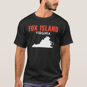 Fox Island Washington USA State America Travel Was T-Shirt